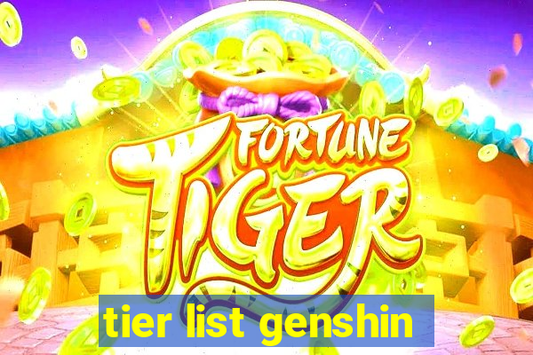 tier list genshin